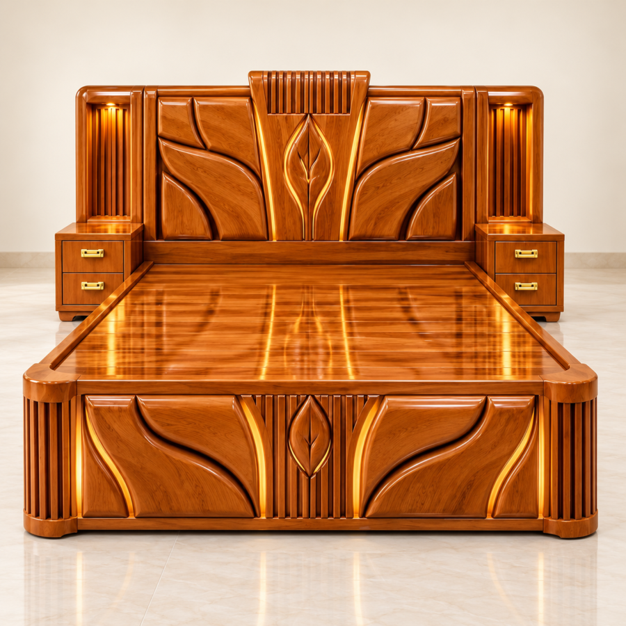 Illuminated Bed Suite