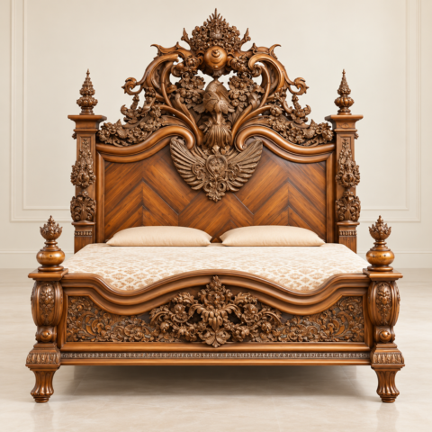 Four-Poster Canopy Bed