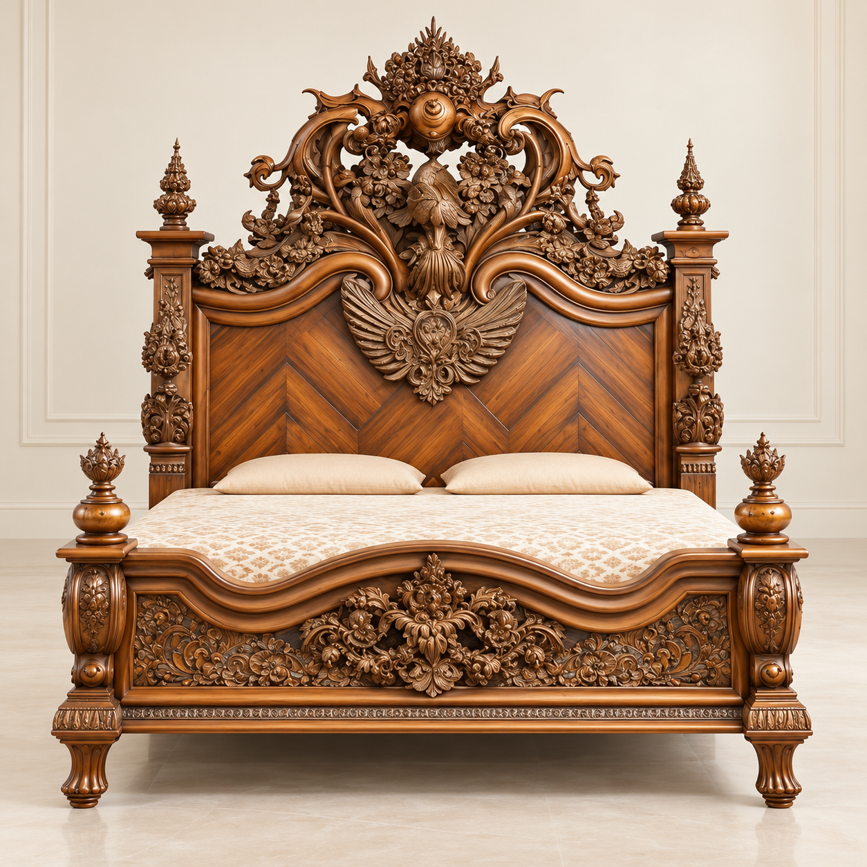 Four-Poster Canopy Bed