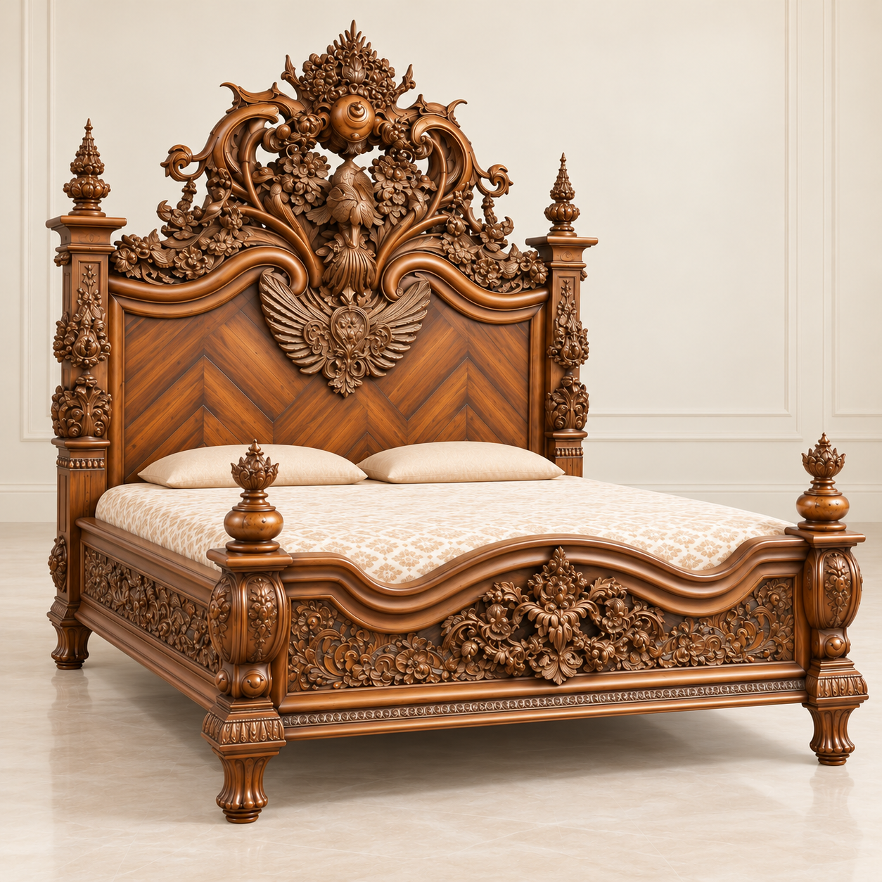 Four-Poster Canopy Bed - Image 2