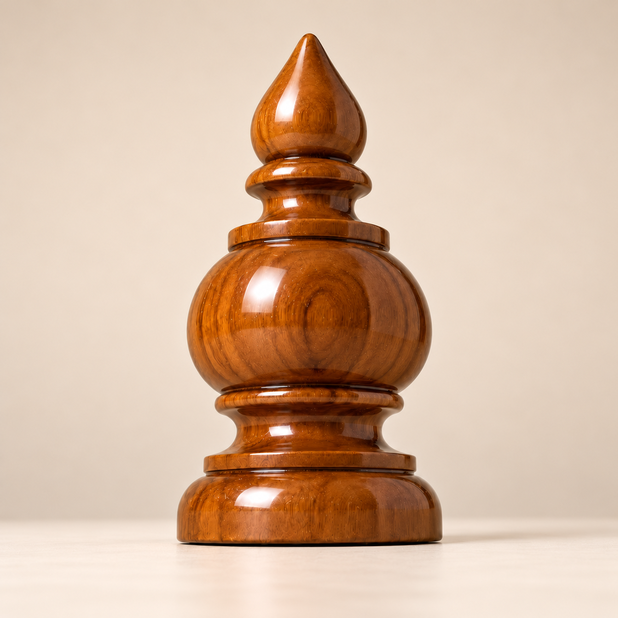 Turned Timber Finial - Image 3