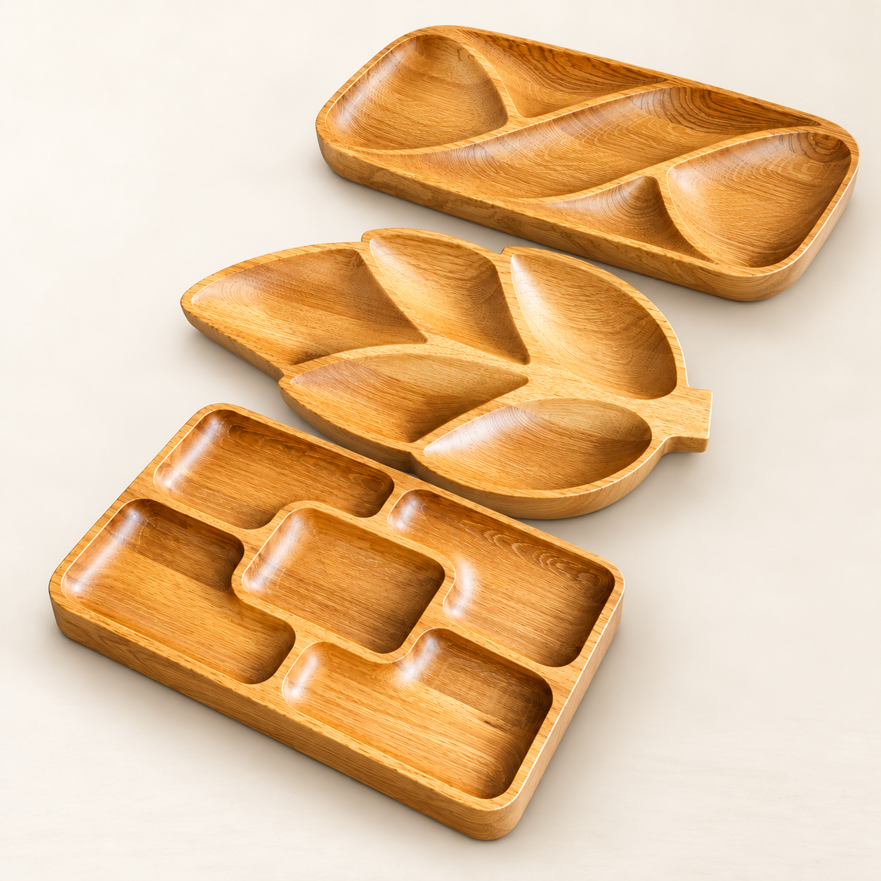 Divided Serving Trays - Image 3