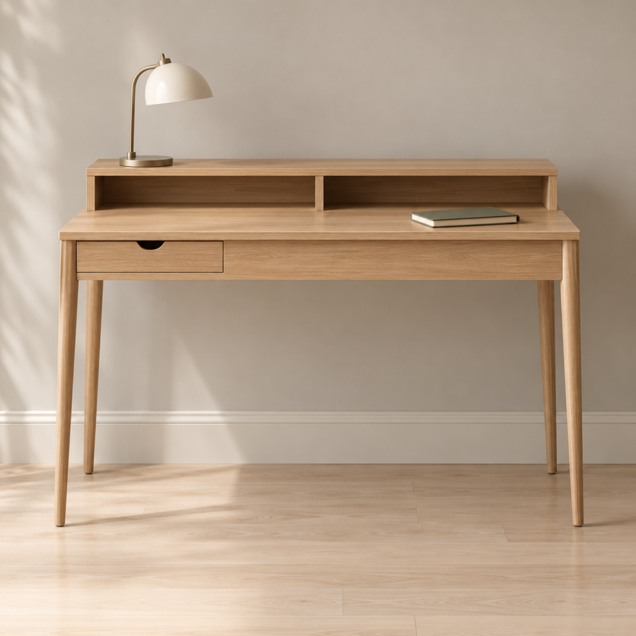 Dilsa Vista Floating-Cubby Desk