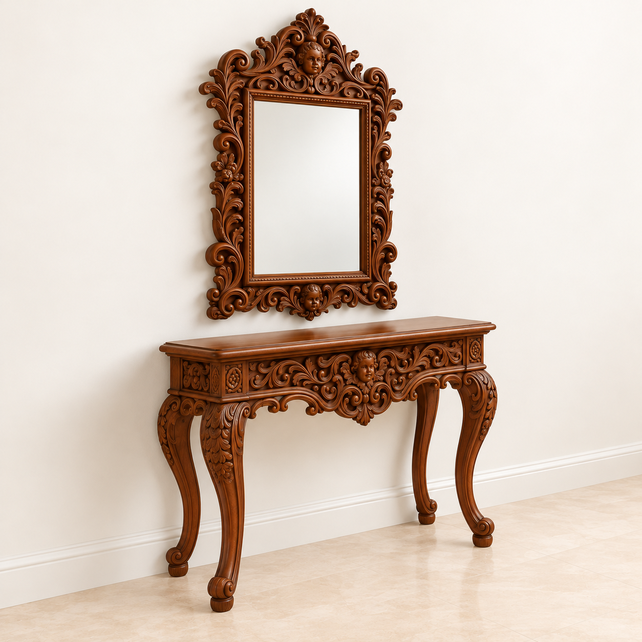 Console Table & Mirror - Image 3